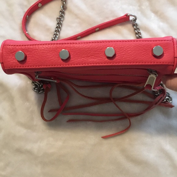 {rebecca minkoff} Barbie pink 5 zip crossbody - Picture 4 of 6
